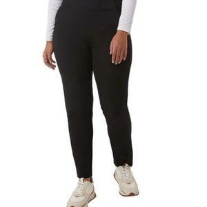 NWT 32 Degrees Women's Pull On Comfort Travel Pants Black Size XS $55 FFF068